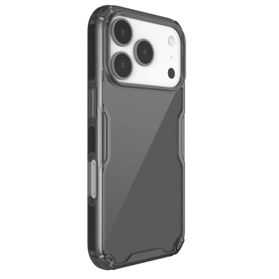 Kapak telefoni Nillkin Nature TPU Pro për iPhone 17 Pro, transparent, kundra goditjeve