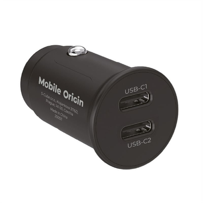 Karikues veture 30W Super CA20, 2x USB C, i zi