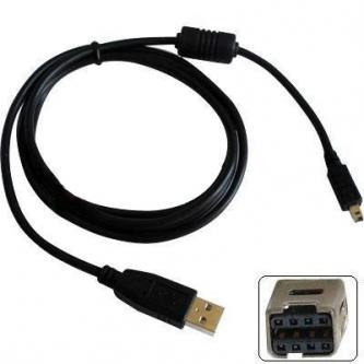 Kabllo USB MINOLTA 2.0, USB A në 8 pin, 1.8m, e zezë