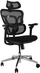 Karrige zyre Equip Ergonomic, mbështetëse koke, krahë 3D, e zezë