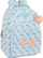 Çantë shpine për shkollë Moos Lovely, 32x42x15 cm, 15L, blu e çelët