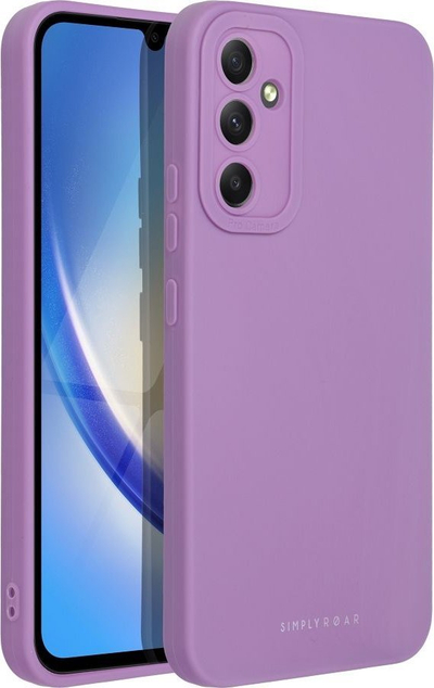 Mbrojtëse telefoni Roar Luna për Samsung A34 5G, TPU, shumë e hollë, lejla