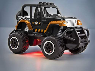 Makinë lodër me pult Revell Control Quarter Back 23492, shkalla 1:43, 40 MHz, e zezë me portokalli