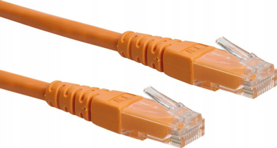 Kabllo rrjeti ROLINE UTP Cat 6, 3m, portokalli