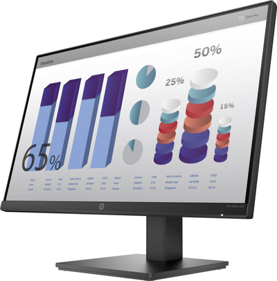 Monitor HP P24q G4, 23.8", QHD 2560x1440, i zi
