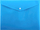 Zarf dokumentesh Penmate A5, plastike PP, me snap, blu