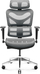 Karrige zyre Diablo Chairs V-Commander, ergonomike, rrjetë, e zezë gri
