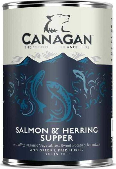 Konservë për qen Canagan Senior Feast, pa drithna, 400g
