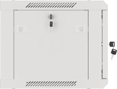 Kasetë murale rrjeti Lanberg WF01-6406-00S, 19", 6U, gri