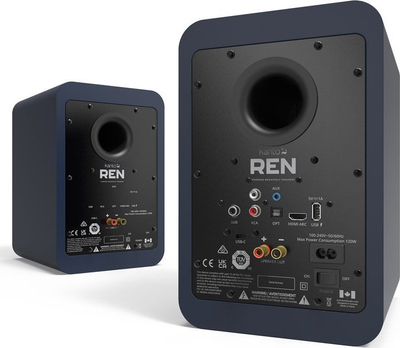 Bokse aktive Kanto Ren, 200W, HDMI ARC, Bluetooth 5.3, blu matte