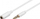 Kabllo zgjatëse audio Wentronic Goobay 62363, jack 3.5 mm 4-pin, 3 m, e bardhë