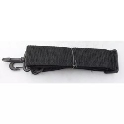 Ремен за држење DEDRA Harness, широк текстилен, со пластични кламери, црн