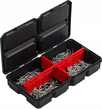 Organizer plastik MSX BOX, 28.5x15.8x5.7cm, i zi