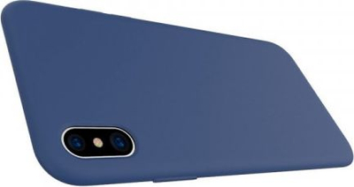 Mbrojtëse silikoni EXECARE për telefon, e hollë, blu e errët
