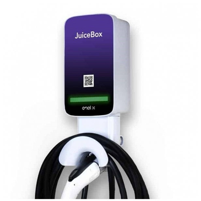 Полнач за електрични возила JuiceBox 32A NEMA 14-50, кабел 25 ft, бел