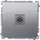Prizë antene Kontakt Simon Basic BMAK3.01/43, dalje teke, silver matt