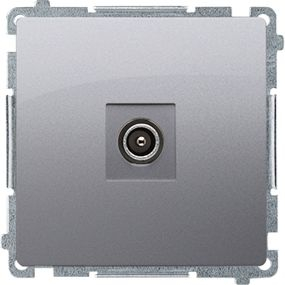 Prizë antene Kontakt Simon Basic BMAK3.01/43, dalje teke, silver matt