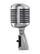 Mikrofon vokal Shure 55SH Series II, kardioid, me kabllo, argjendtë
