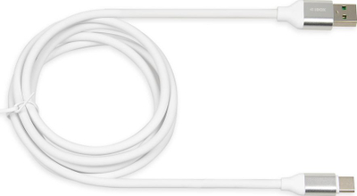 Kabllo USB iBOX IKUMTCWQC, USB A në USB C, 1.5 m, 3A, e bardhë