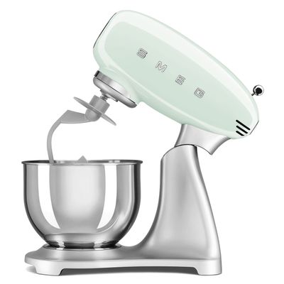 Mikser robot SMEG 50's Style SMF02PGEU, 800 W, 1L, i gjelbër pastel