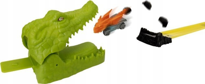 Pistë garash Teamsterz Croc Attack, me 4 makina Beast Machines, shumëngjyrëshe