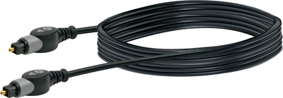 Kabllo optike audio Schwaiger LWL2150 533, TOSLINK, 1.5 m, e zezë