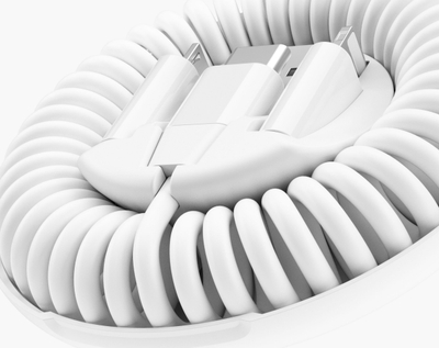 Kabllo karikimi VONMÄHLEN Allroundo Eco, USB-A në USB-C, Micro-USB, Lightning, 90 cm, e bardhë