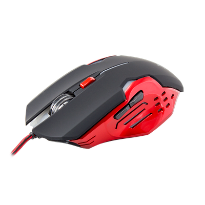 Mouse Gaming White Shark GM-1803 ATTILA, i kuq