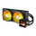Ftohës ujor për CPU Darkflash DE240, radiator 240 mm, ARGB, i zi
