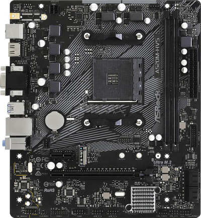 Pllakë amë ASRock A520M HVS, AMD AM4, Micro ATX