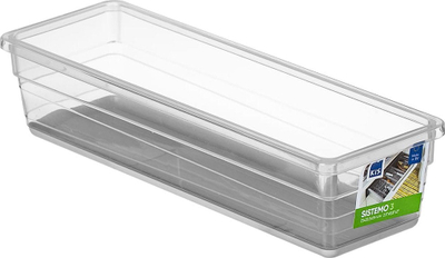 Kuti ruajtëse KIS SISTEMO 3, plastike, transparente