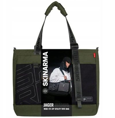 Çantë shpine Skinarma Jager, ripstop najloni, me ndarje për laptop, ngjyrë ulli