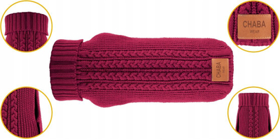 Xhaket sport Chaba Golf Wear, madhësia 2XL, burgundy