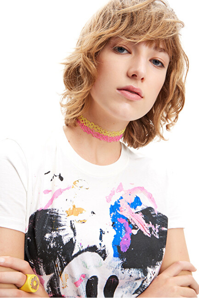 Bluzë Desigual Ts Mickey Crash Regular Fit 23SWTK591000