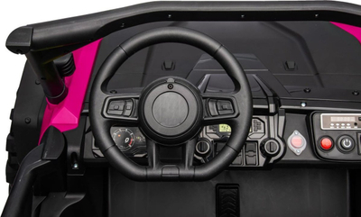 Makina elektrike për fëmijë Ramiz Honda Talon, 4x4, 2 ulëse, e kuqe