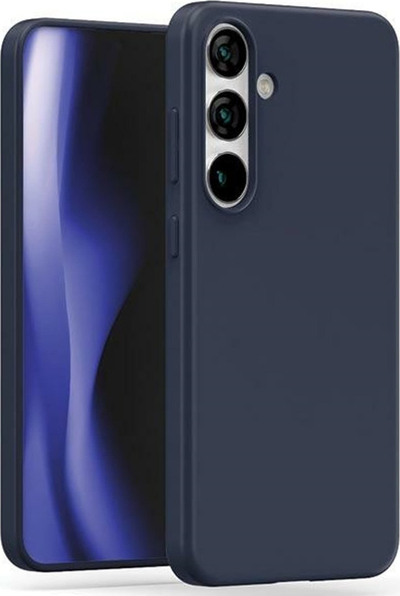 Mbulesë telefoni Mercury për Samsung Galaxy S24 Plus S926, TPU, mat, blu midnight