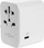 Adapter udhëtimi FIXED GaN, 30W PD, 1xUSB C 2xUSB A, i bardhë