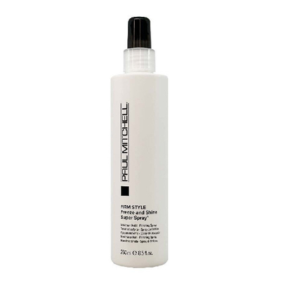 Sprej fiksues për flokë Paul Mitchell Firm Style Freeze & Shine Super Spray, 250 ml