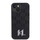 Mbështjellës telefoni Karl Lagerfeld Leather Monogram, për iPhone 15 14 13 6.1", i zi