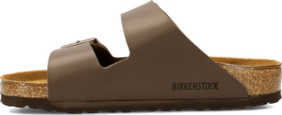 Sandale Birkenstock Arizona BF, uniseks, kafe e errët