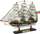 Model anije LEAN Toys Amerigo Vespucci, 35cm, dekor, e bardhë