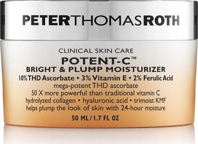 Krem fytyre Peter Thomas Roth Potent C Bright and Plump, hidratues, 50 ml