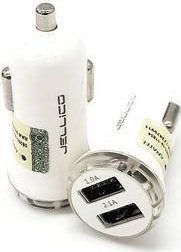 Karikues makine Jellico FC-31, 3.1A, 2x USB, i bardhë