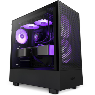 Ftohës uji NZXT Kraken 240 RGB, LCD 1.54", 240mm, i zi