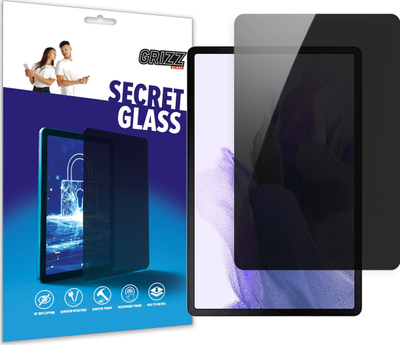 Xham mbrojtës privatësie GrizzGlass SecretGlassi për Samsung Galaxy Tab, xham i fortë, kundër gërvishtjeve, transparent