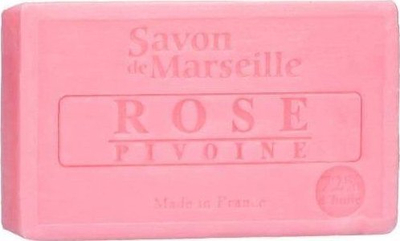 Sapun Le Chatelard Marseille Rose Peony, 100g, për trup, rozë