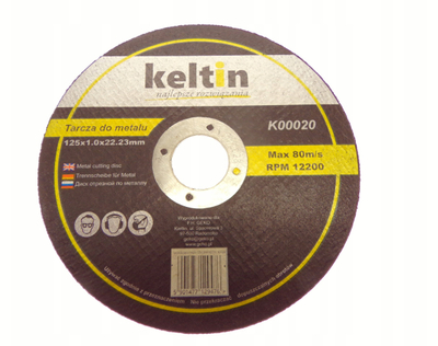 Disk prerës për metal 125x1.0mm, për çelik