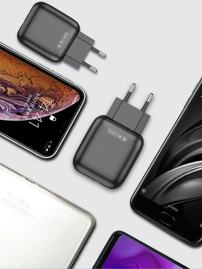 Полнач за мрежа Jellico C32, Quick Charge 3.0, 18W, бел