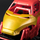 Kamion lodër me telekomandë Monster Jam Marvel Iron Man, shkallë 1:24, i kuq me ari