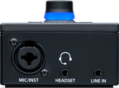 Audio interfejs PreSonus Revelator Io44, USB C, hyrje mikrofon dhe instrument, i zi